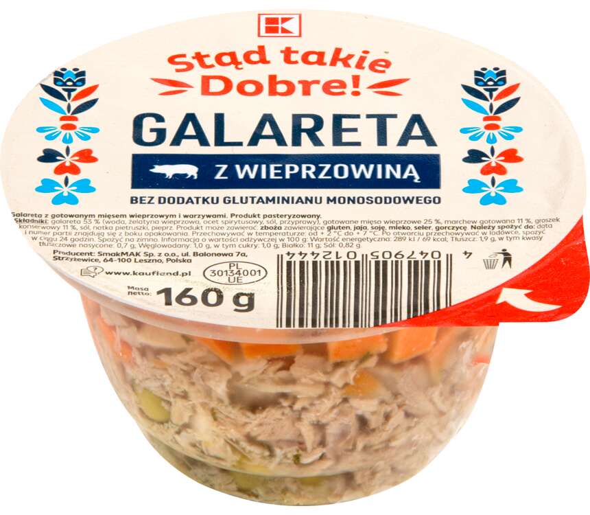 K-Stąd Takie Dobre Galareta z wieprzowiną 160 g
