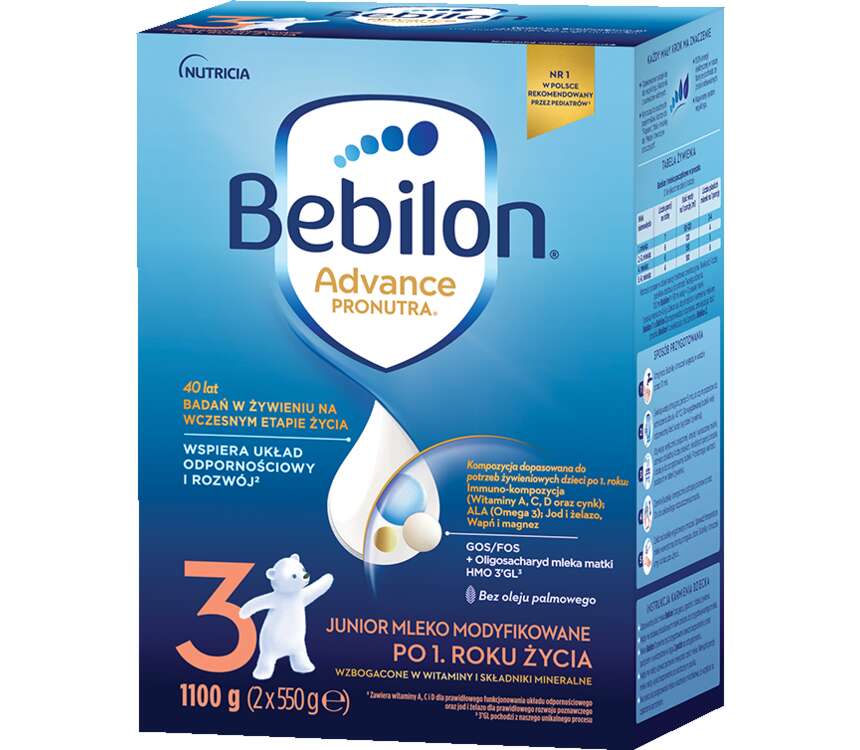 Bebilon 3 Mleko modyfikowane  1100 g