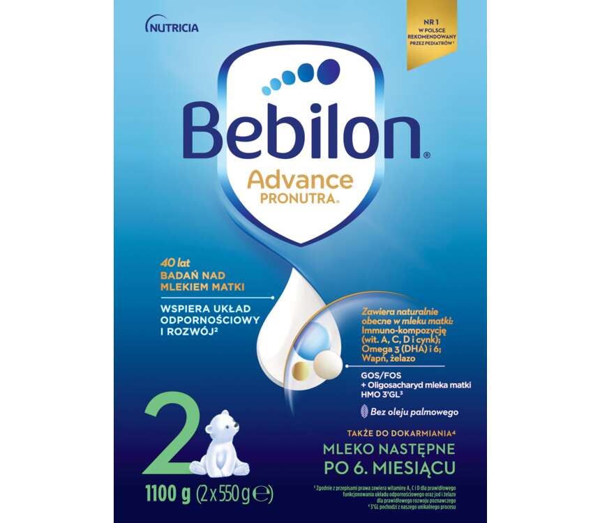 Bebilon 2 Mleko modyfikowane  1100 g