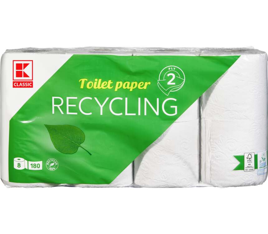 K-Classic Papier Toaletowy 2-warstwowy 200 list 8 szt.