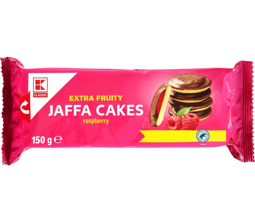 K-Classic Ciastka jaffa malinowe 150 g