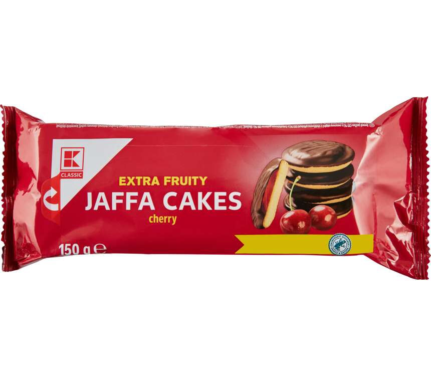 K-Classic Ciastka jaffa wiśniowe 150 g