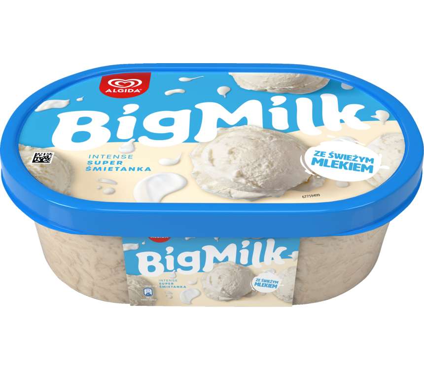Algida Big Milk Intense Śmietanka 1 L