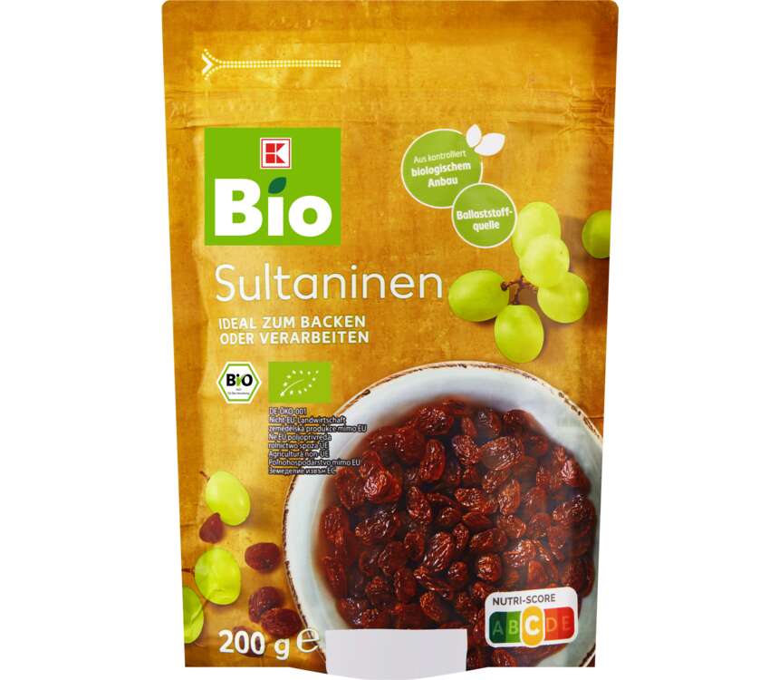 K-Bio Rodzynki sułtańskie 200 g