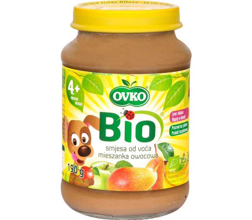 Ovko BIO Deser Mix owoców 190 g