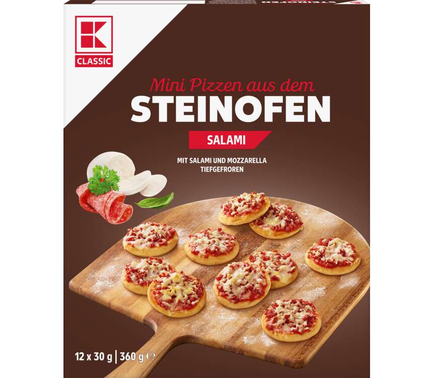 K-Classic Mini Pizza z salami 360 g