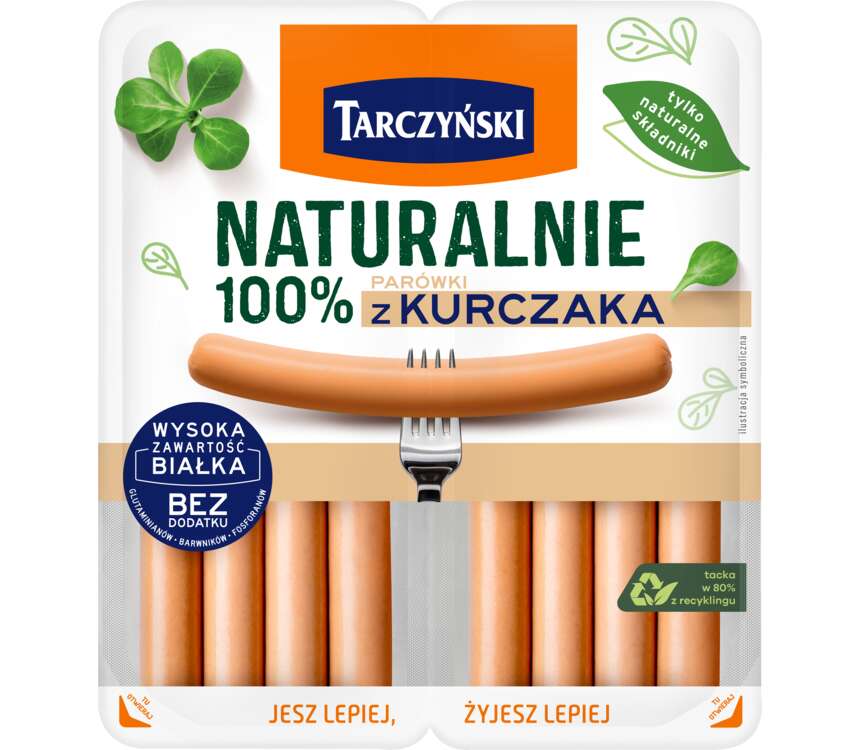 Tarczyński Naturalnie Parówki z kurczaka 160 g kaufland.pl
