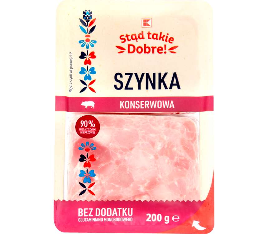 K-Stąd Takie Dobre Szynka konserwowa 200 g