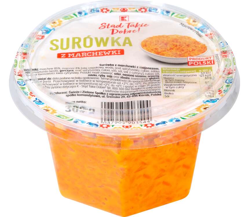 K-Stąd Takie Dobre Surówka z marchewki  300 g