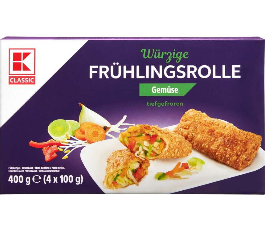 K-Classic Sajgonki z warzywami 400 g