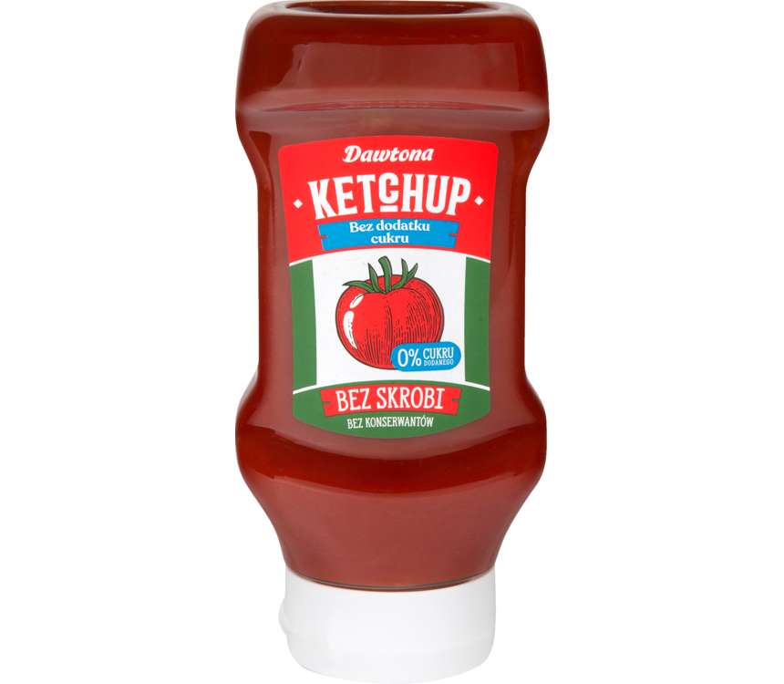 Dawtona Ketchup bez cukru  450 g