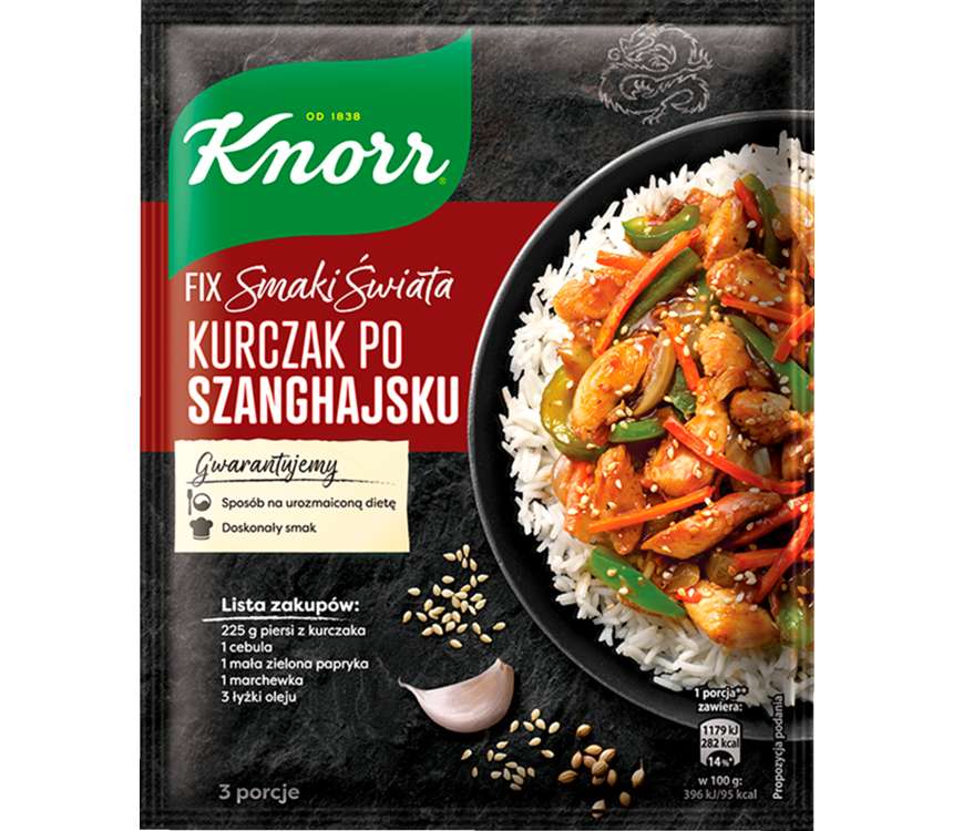 Knorr Fix Kurczak po szanghajsku 41 g kaufland.pl