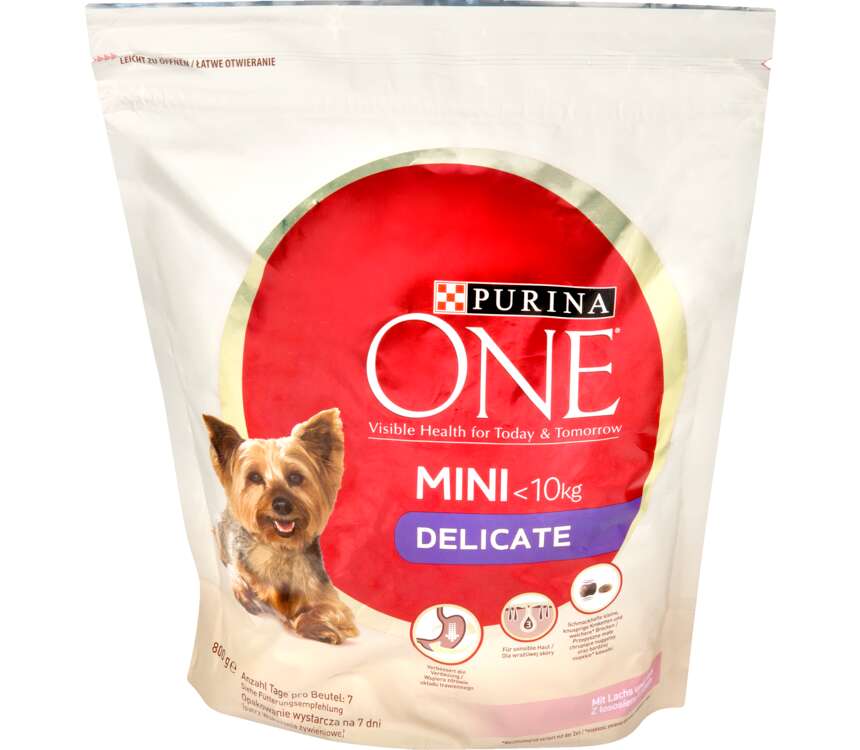 One Mini Sucha karma pies Delicate łosoś&ryż 800 g
