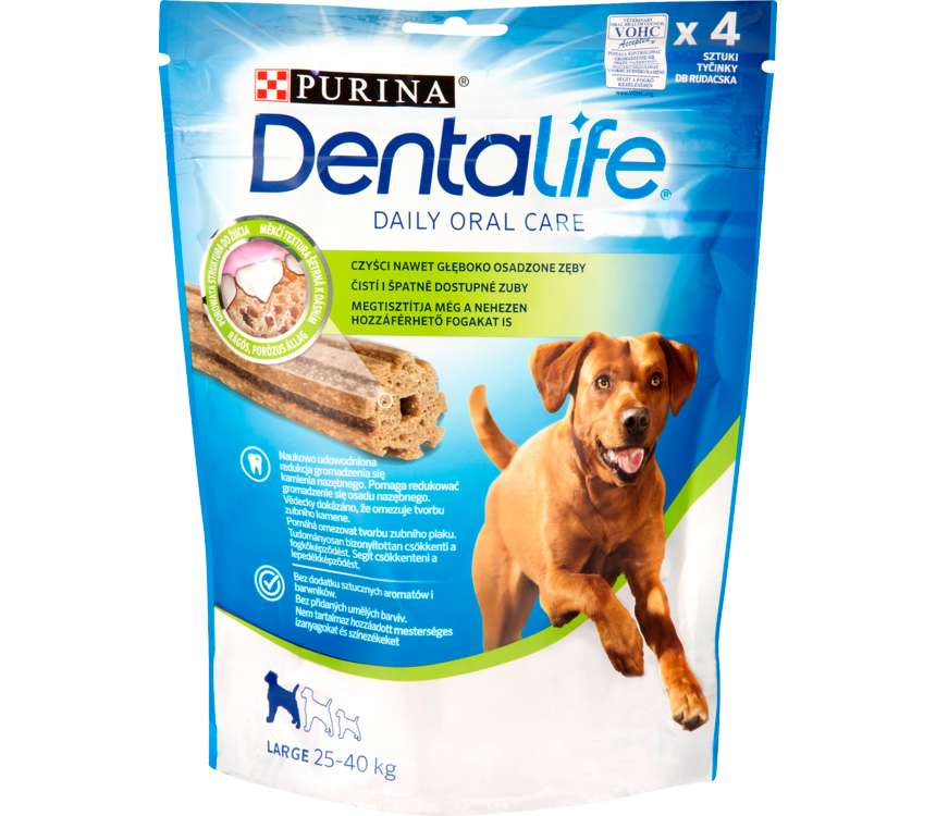 Purina Dentalife Przekąska dla psa Large 6 sztuk 116 szt.