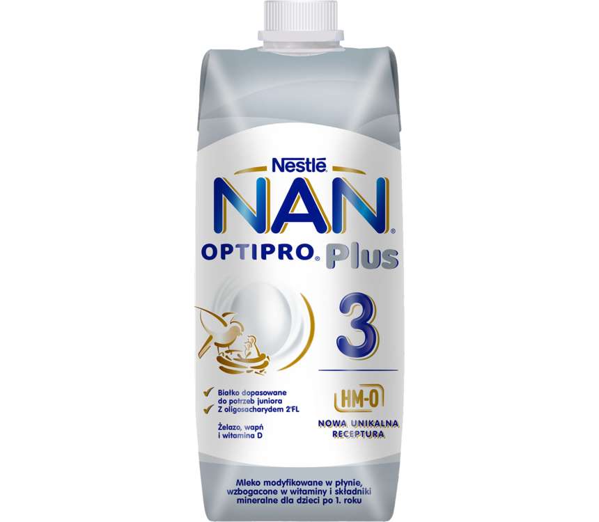 NAN OPTI Pro Mleko 3 Plus Liqiud 500 ml