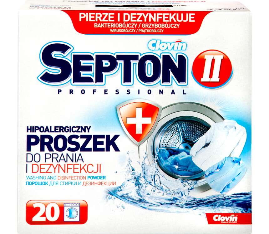 Septon II Dezynfekujący prosze do prania 2,3kg/20
