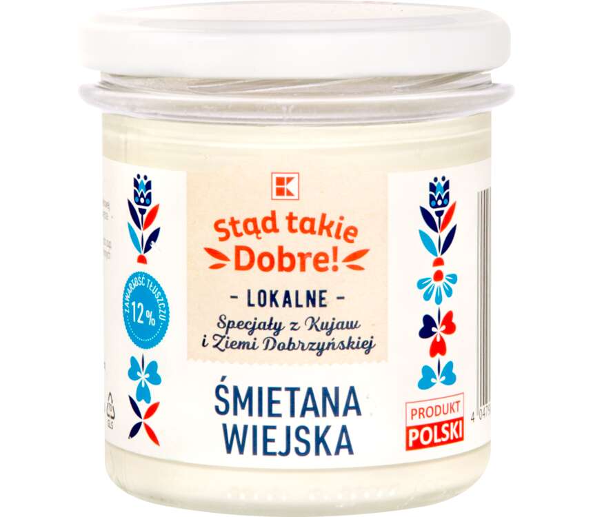 K-Stąd Takie Dobre Śmietana wiejska 12% 270 g