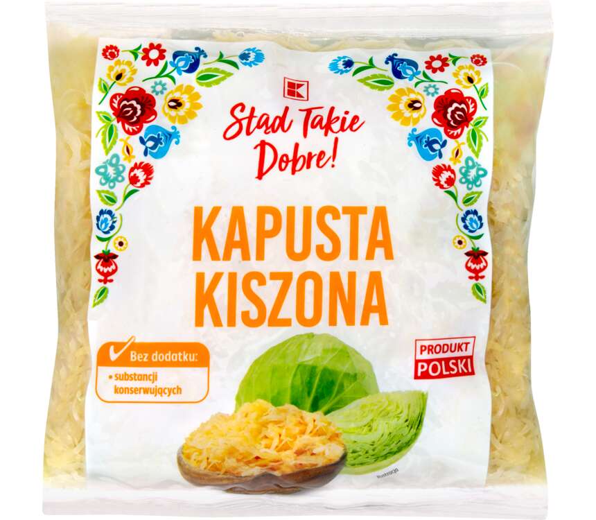 K-Stąd Takie Dobre Kapusta kiszona  520 g