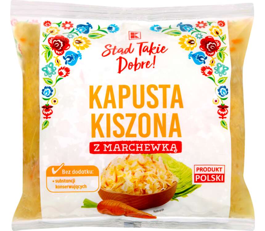 K-Stąd Takie Dobre Kap. kisz z marchwią  520 g