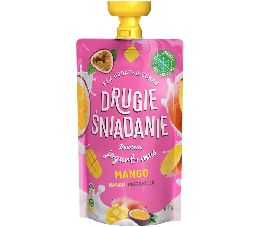 Dawtona Drugie śniadanie Mus ow.jog.mango 100 g