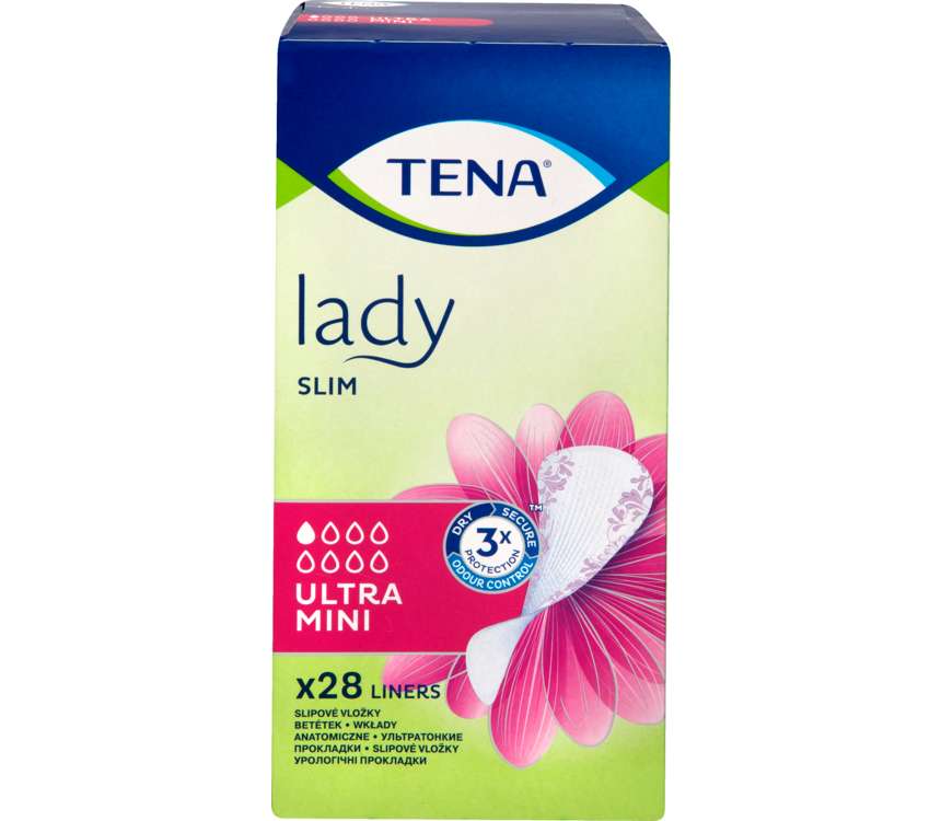 Tena Lady Wkładki urologiczne Slim Ultra Mini 28 szt.