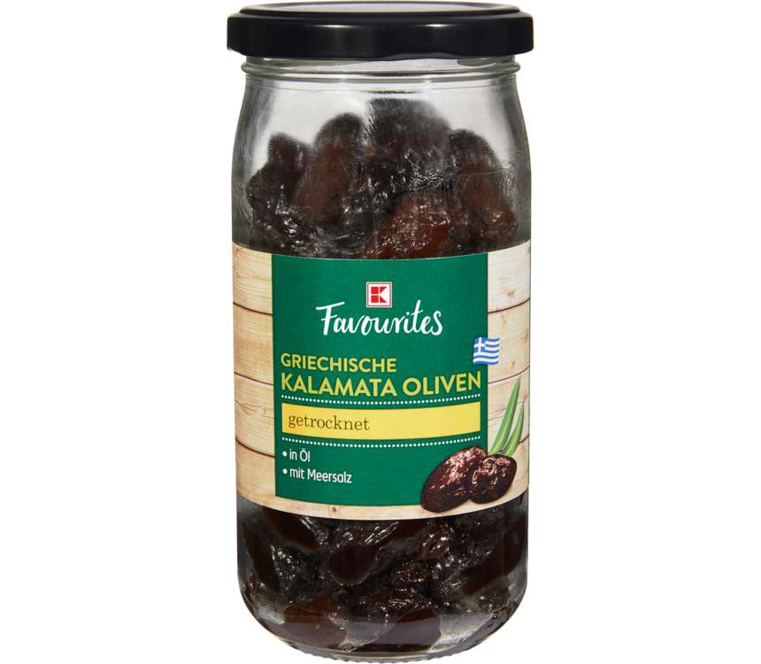 K-Favourites Oliwki Kalamata całe suszone 200g