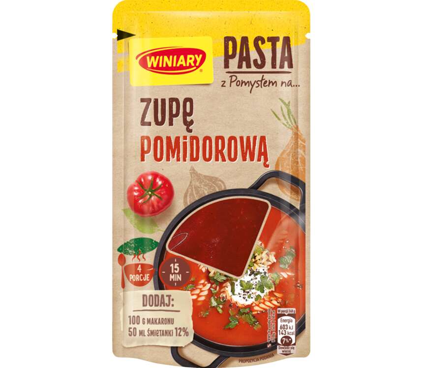 Winiary Zupa pomidorowa Pasta z pomysłem na 90 g kaufland.pl