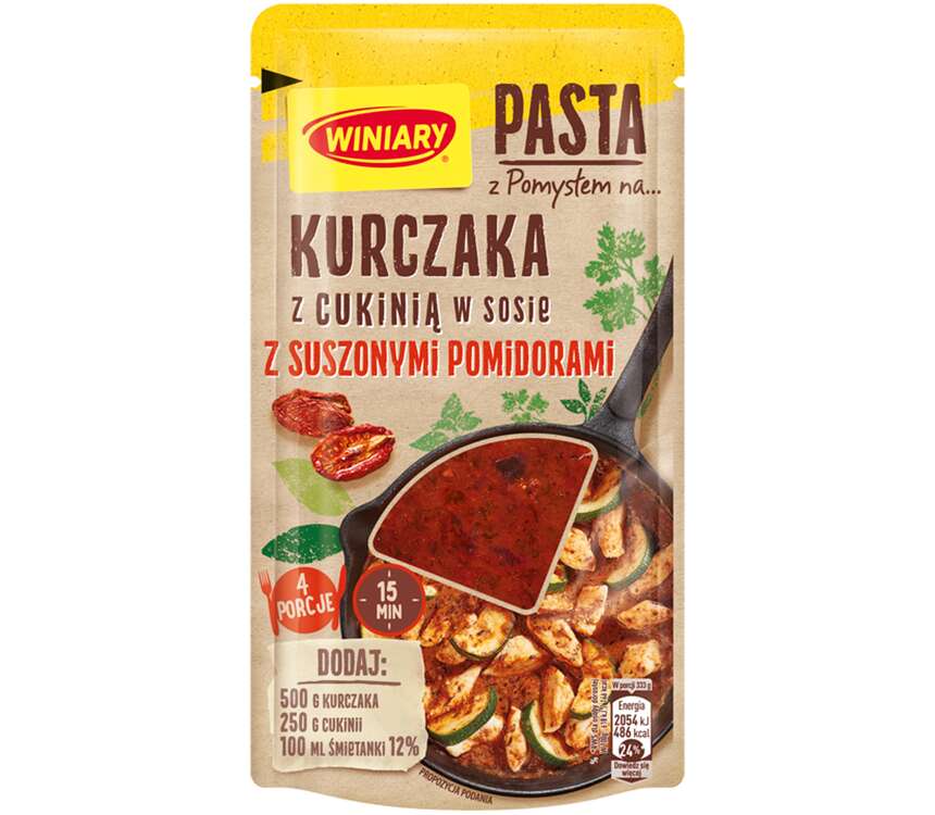Winiary Kurczak z cukinią z susz. pomid. pasta 80 g kaufland.pl
