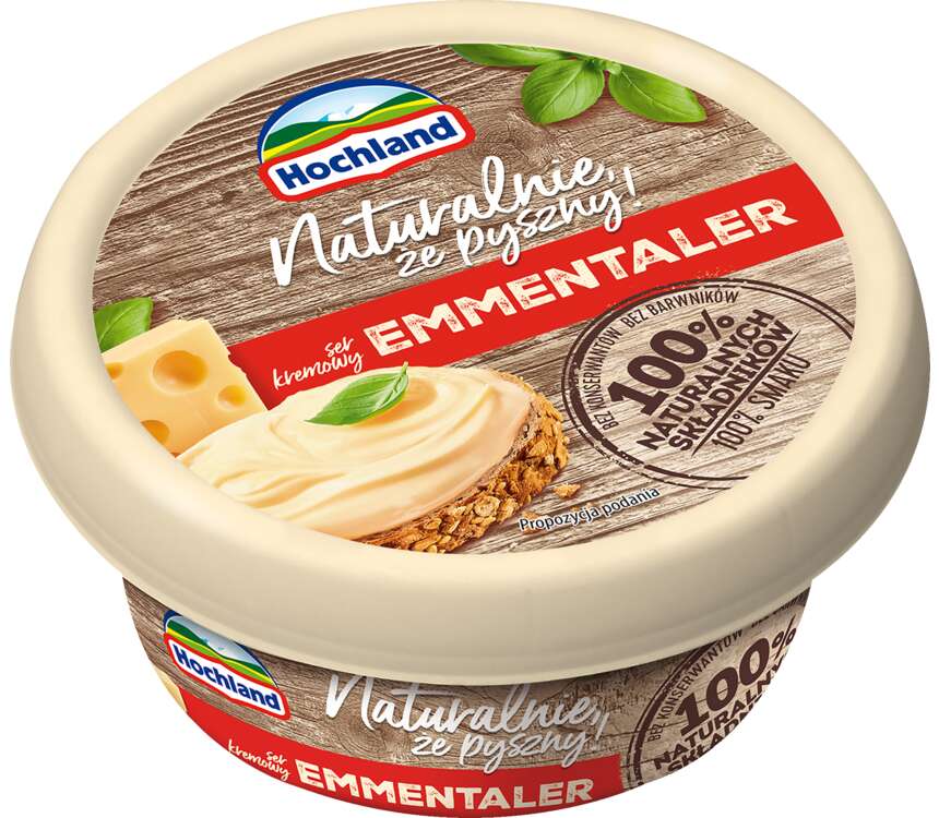 Hochland serek kremowy Emmentaler 120 g
