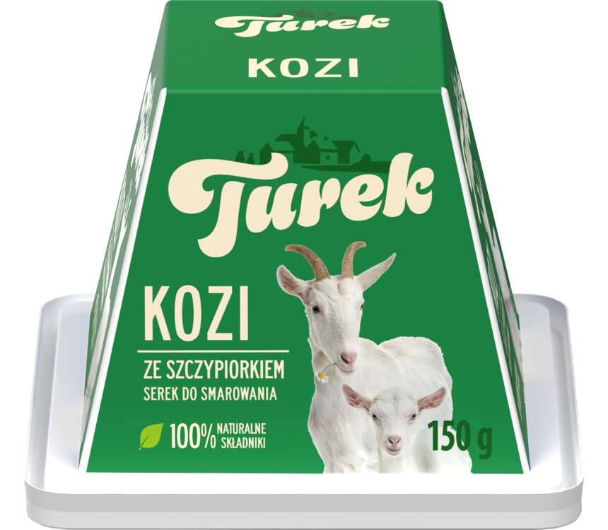 NaTurek Ser kozi ze szczypiorkiem 150 g