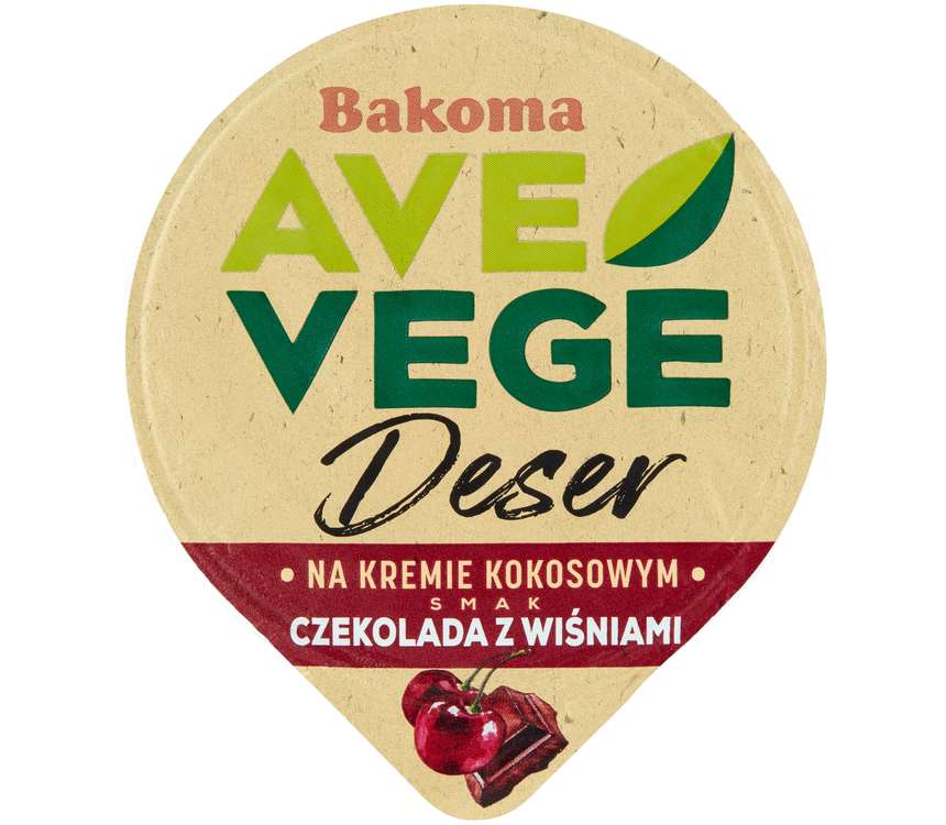 Bakoma Ave Vege deser czek z wiśnia 150 g