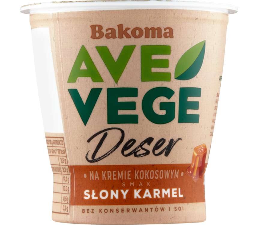 Bakoma Ave Vege deser słony karmel 150 g
