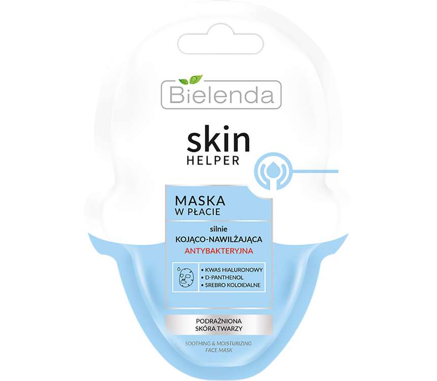 Bielenda Maseczka do twarzy SkinHelper w płacie 1 szt.