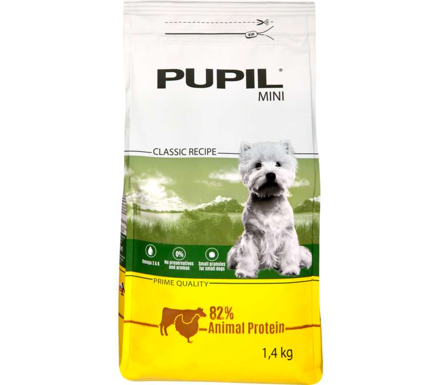 Pupil Karma dla psa kurczak/wołowina 1,4 kg
