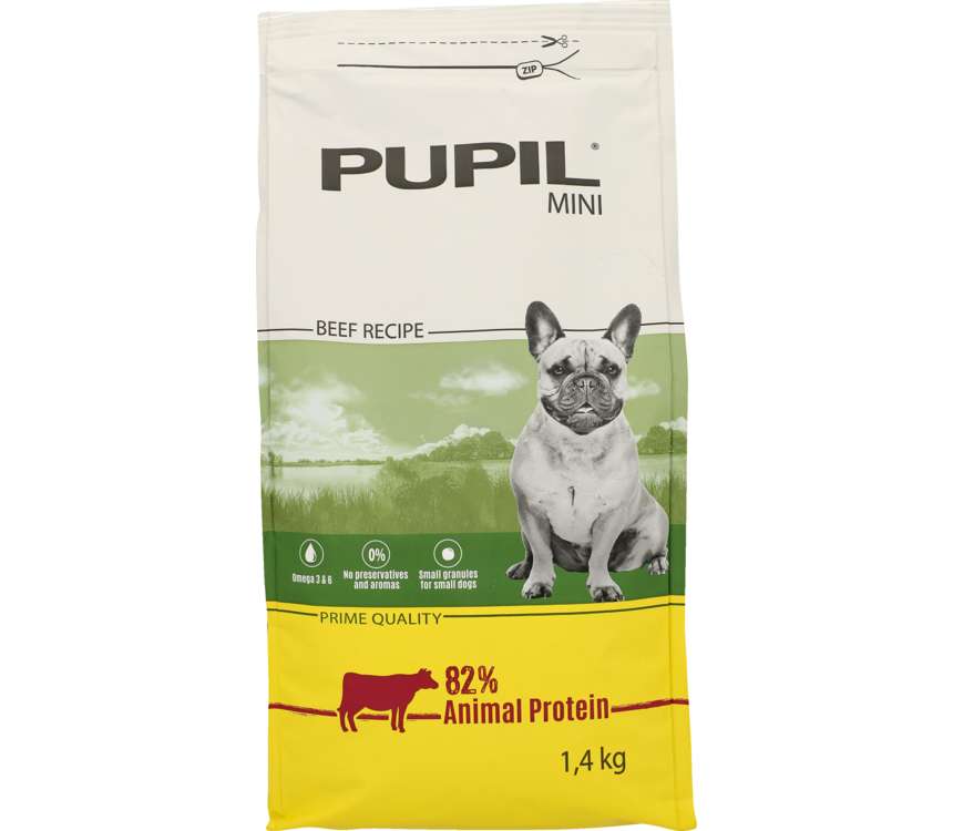 Pupil Karma dla psa wołowina/wątróbka 1,4 kg