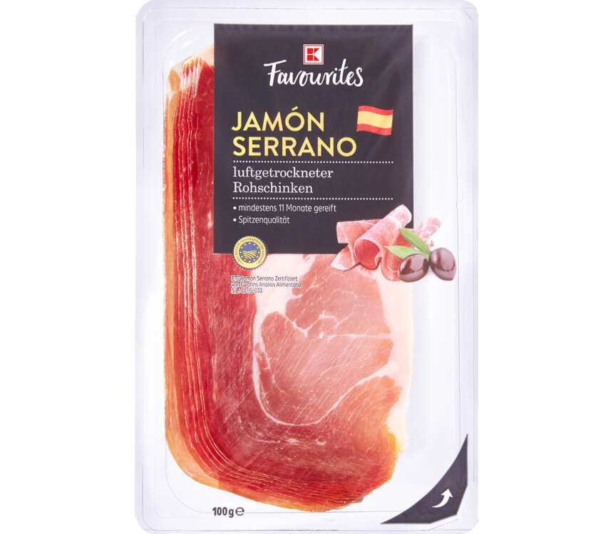 K-Favourites Szynka Serrano  100 g