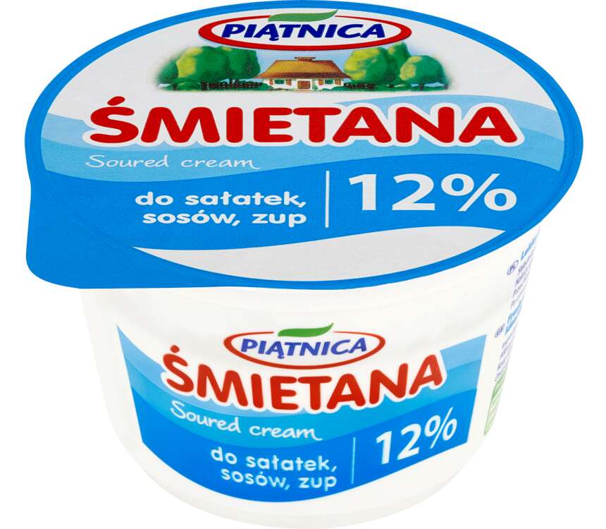 Piątnica Śmietana tł. 12% 200 g