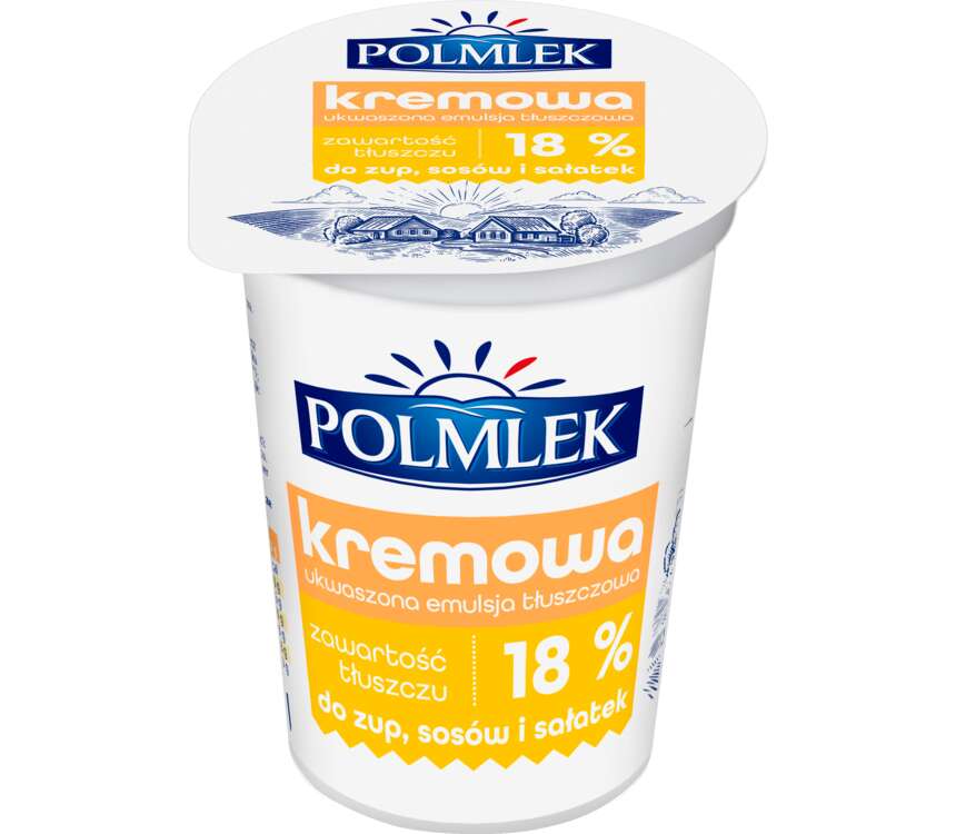 JAGR Kremowa ze śmietanką emulsja tł. 18% 400 g