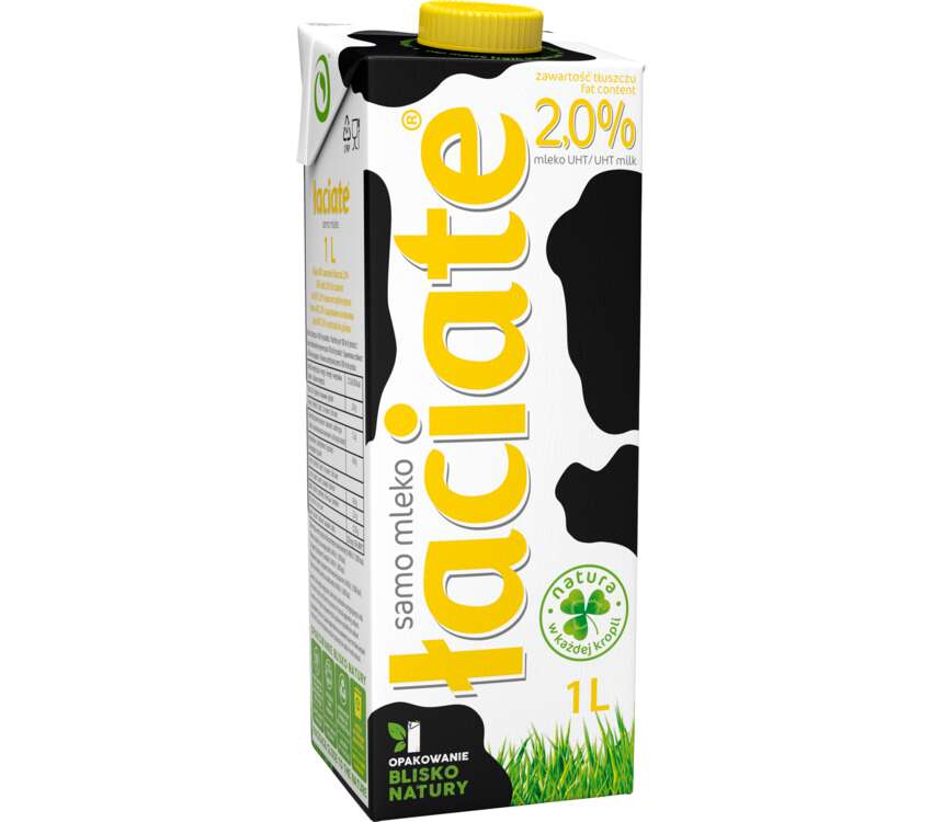 Łaciate Mleko UHT tł. 2% 1 L
