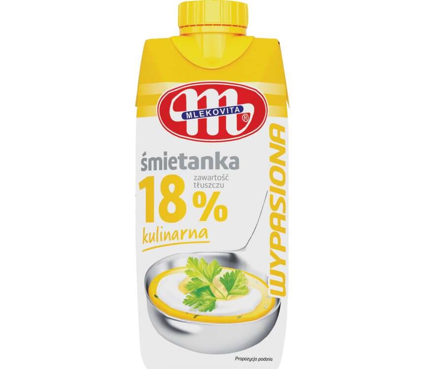 Śmietanka UHT Wypasiona tł. 18%  330 ml