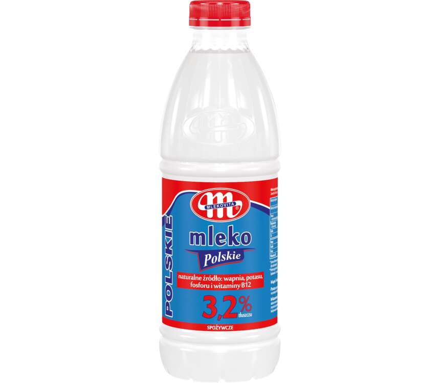 Mlekovita Mleko Polskie tł. 3,2% 1 L