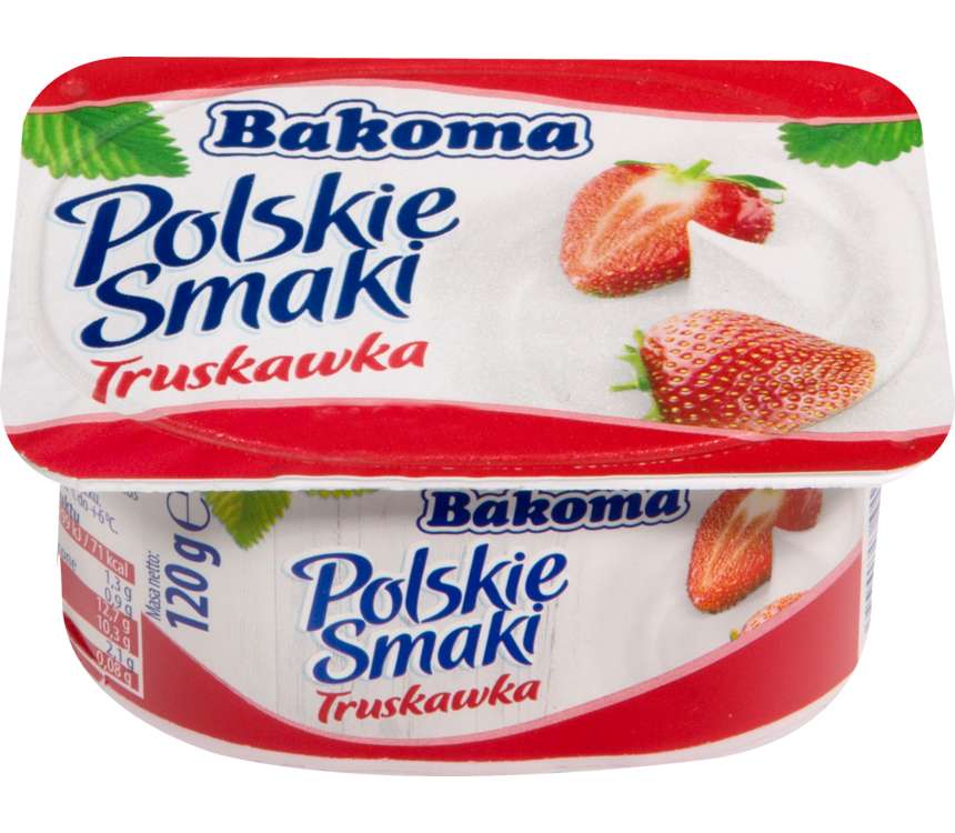 Polskie Smaki Deser jogurtowy truskawkowy 120 g