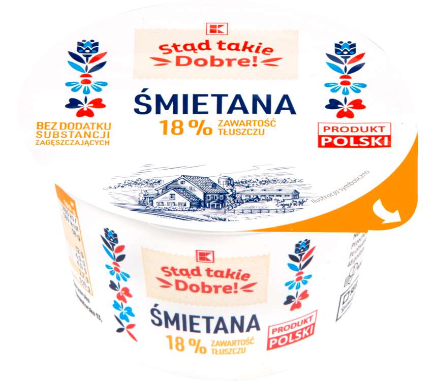 K-Classic Śmietana tł. 18% 200 g