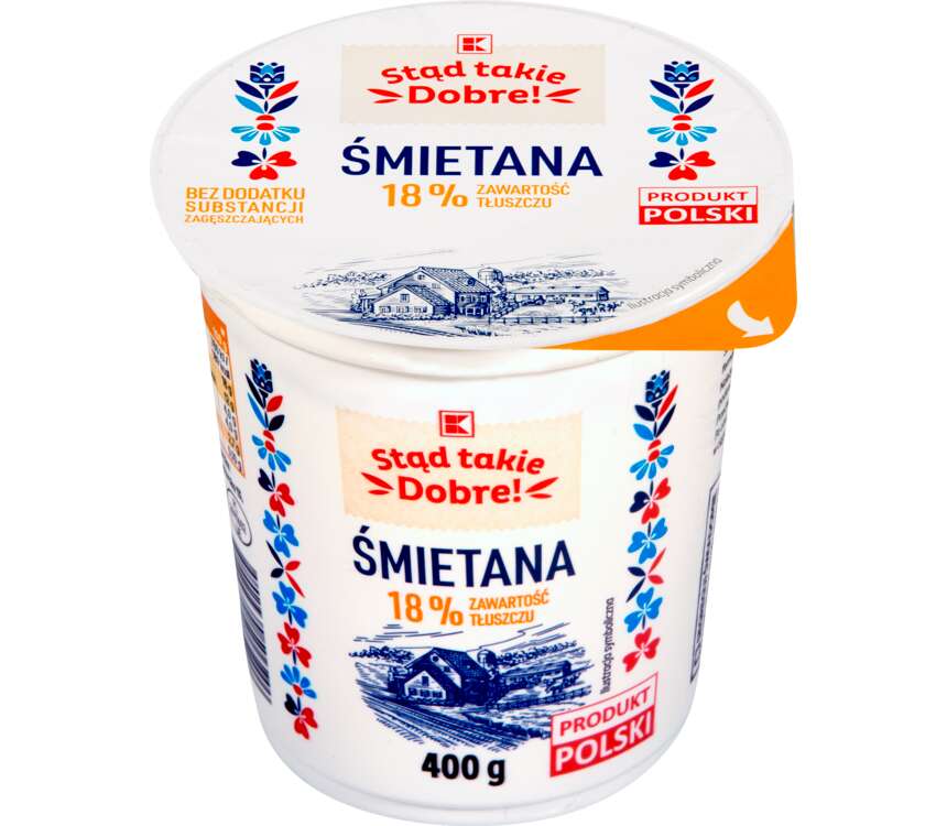 K-Classic Śmietana tł. 18% 400 g