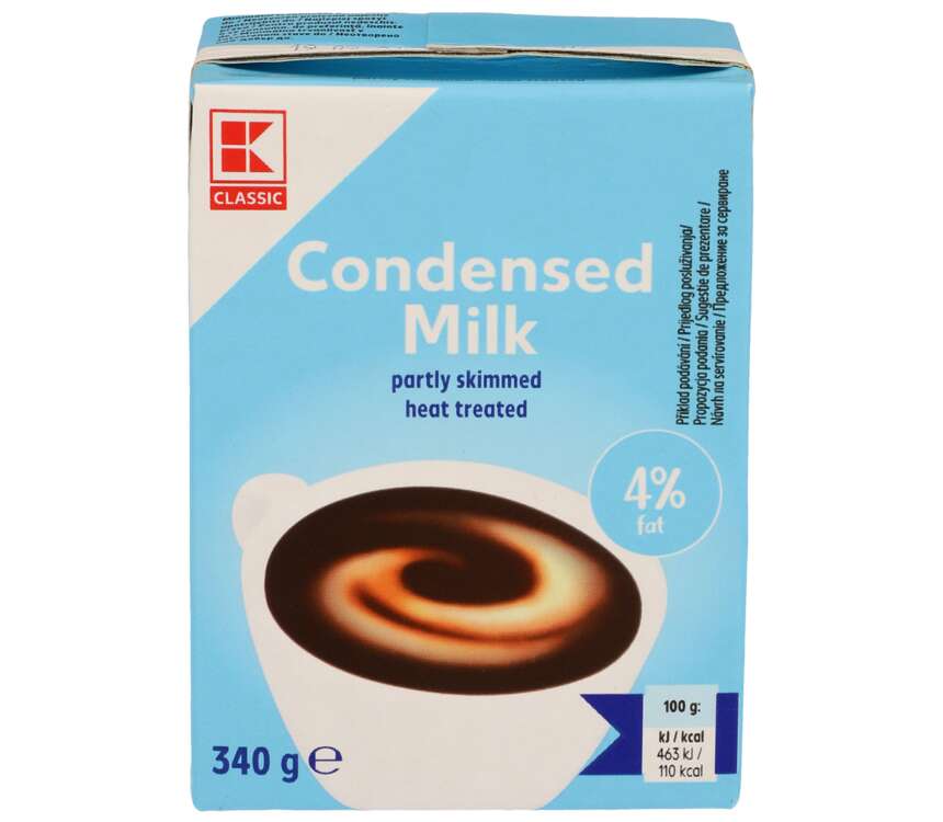 K-Classic Mleko zagęszczone tł. 4% 340 g