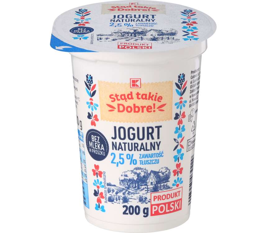 K-Classic Jogurt naturalny tł. 2,5% 150 g
