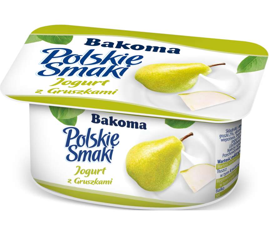 Bakoma Polskie Smaki Deser jogurtowy gruszka 120 g