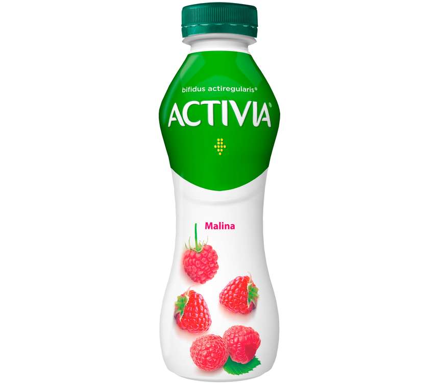 Danone Activia Jogurt pitny malina 300 g