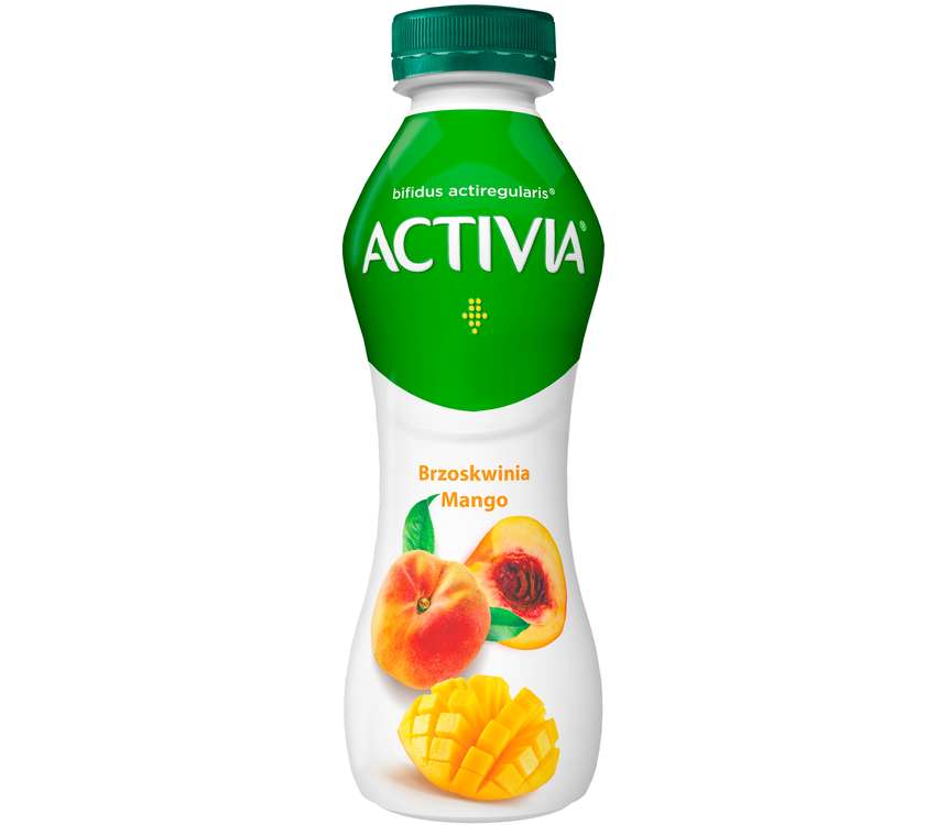 Danone Activia Jogurt pitny brzoskw.-mango 300 g