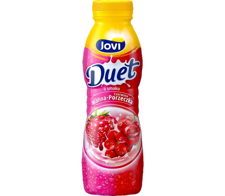 Jovi Duet Napój jogurtowy malina-porzeczka 350 g